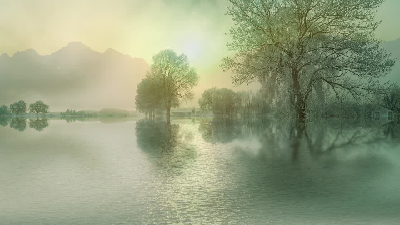 Chill nature background